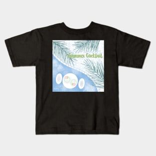 Summer Cocktail Kids T-Shirt